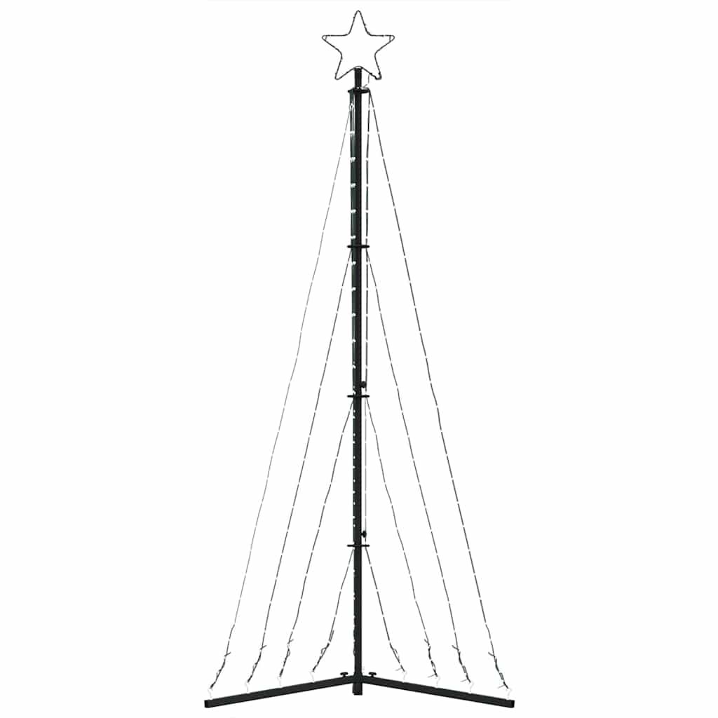 LED Juletre 339 LEDs Varm Hvit 187 cm