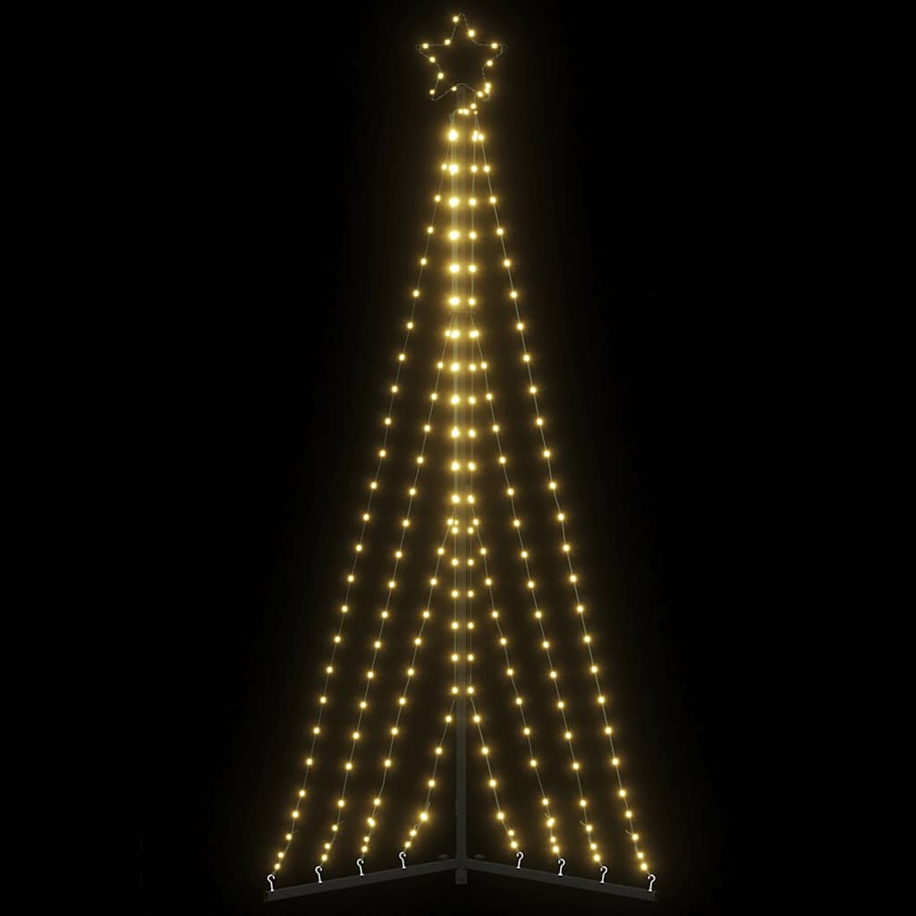 LED Juletre 339 LEDs Varm Hvit 187 cm