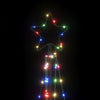 Juletrelys 339 LEDs fargerik 187 cm