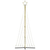 LED Juletre 447 LEDs Varm Hvit 249 cm