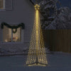 LED juletre 495 LEDs Varm Hvit 300,5 cm