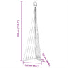 LED juletre 495 LEDs Varm Hvit 300,5 cm