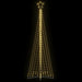 LED juletre 495 LEDs Varm Hvit 300,5 cm