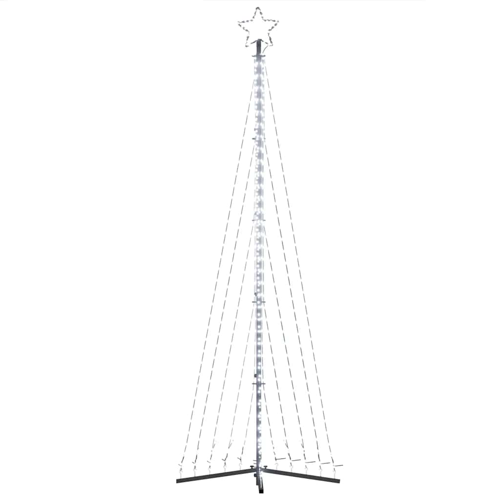 Juletrelys 495 LEDs kald hvit 300,5 cm