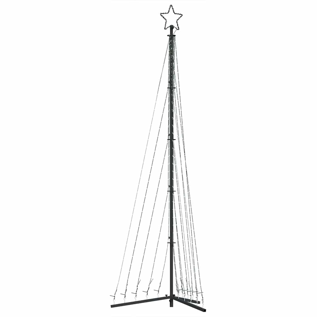 LED Juletre 495 LEDs Blå 300,5 cm