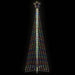 LED juletre 495 LEDs Fargerike 300,5 cm
