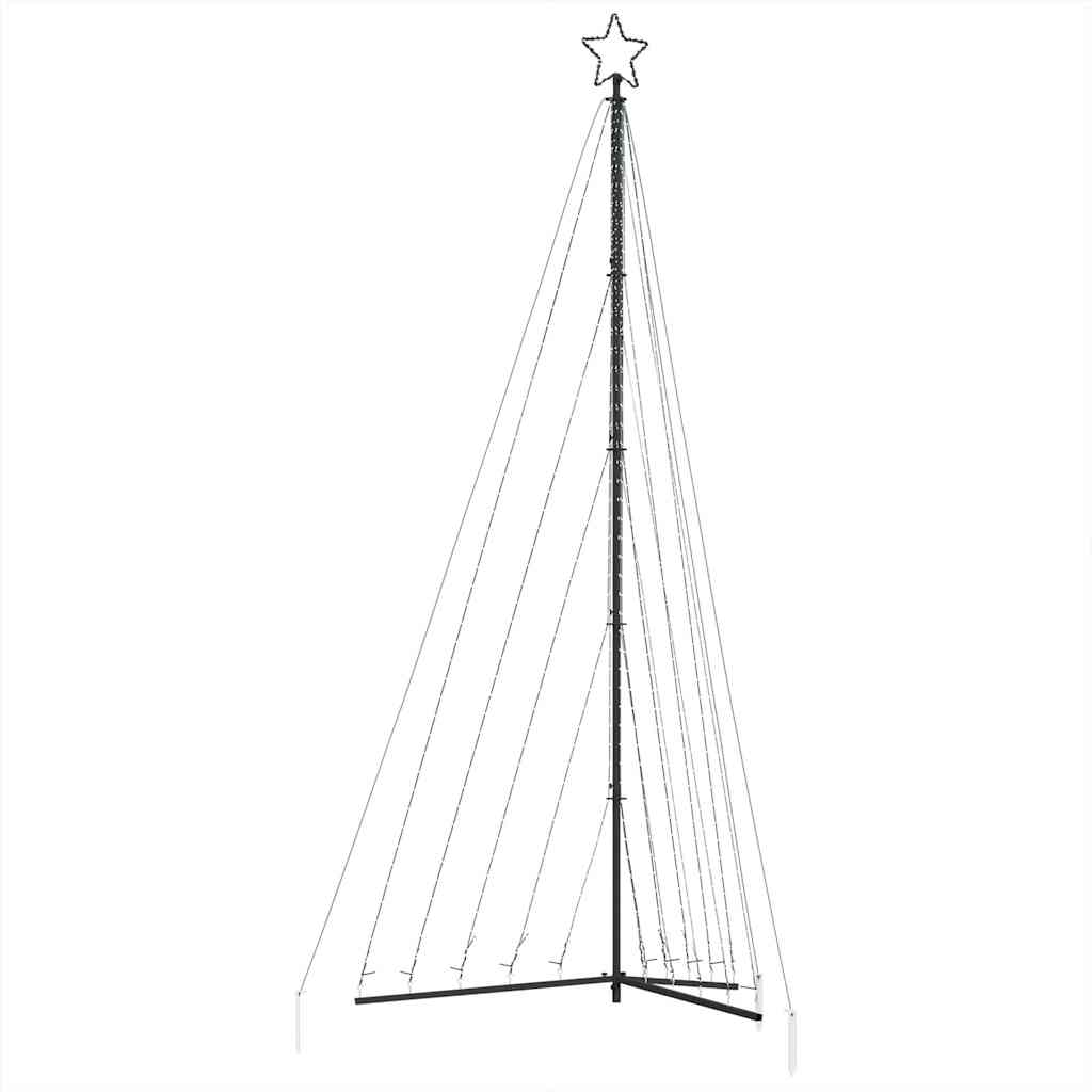 LED Juletre 570 LEDs Varm Hvit 399 cm