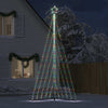 Juletrelys 570 LEDs fargerik 399 cm