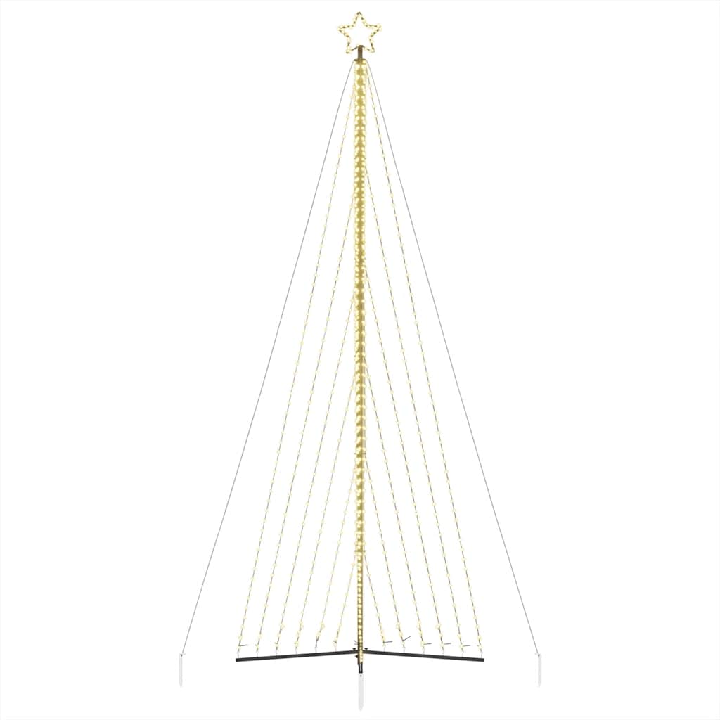 LED juletre 789 LEDs Varm Hvit 476 cm