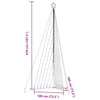 LED juletre 789 LEDs Varm Hvit 476 cm