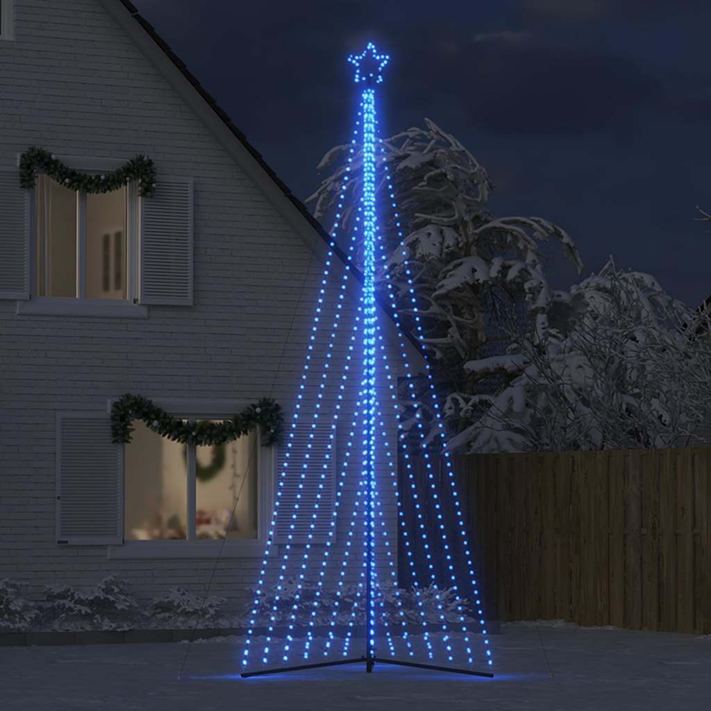 Juletrelys 789 LEDs blå 476 cm