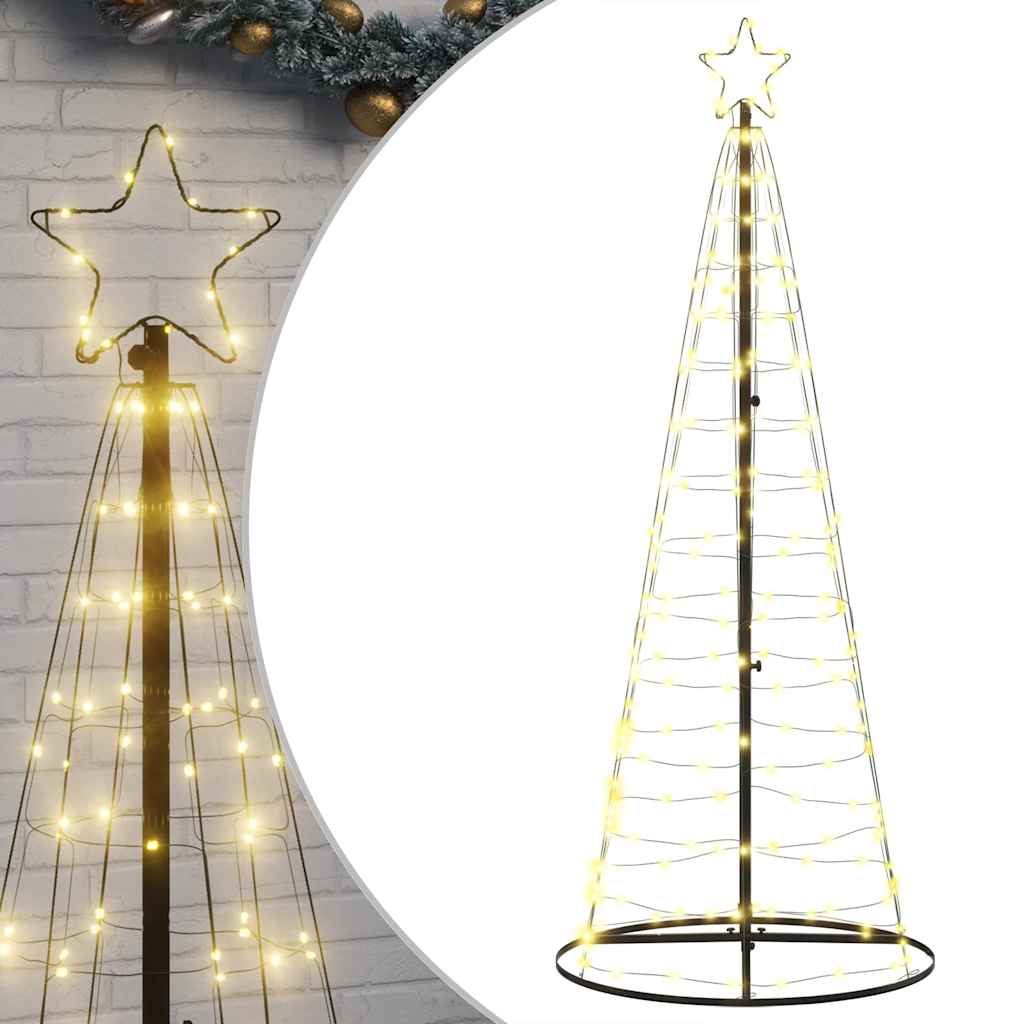LED Juletre 200 LEDs Varm Hvit 182 cm