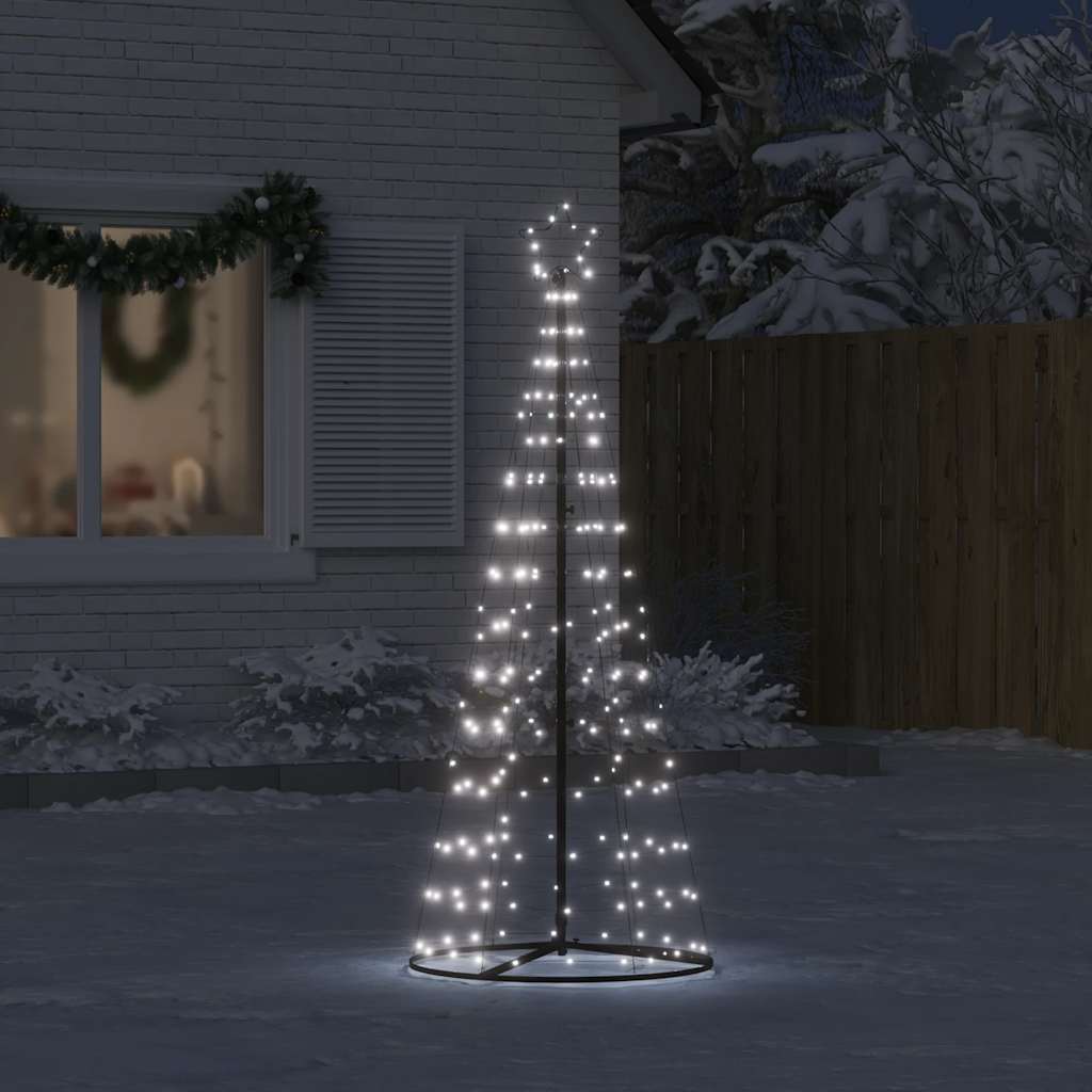 LED Juletre 200 LEDer Kald Hvit 182 cm