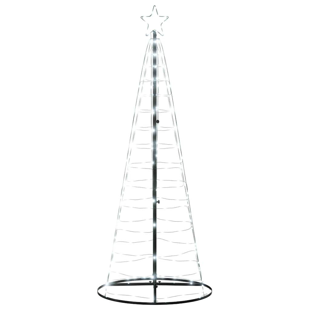 LED Juletre 200 LEDer Kald Hvit 182 cm
