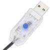 LED Juletre 200 LEDer Kald Hvit 182 cm