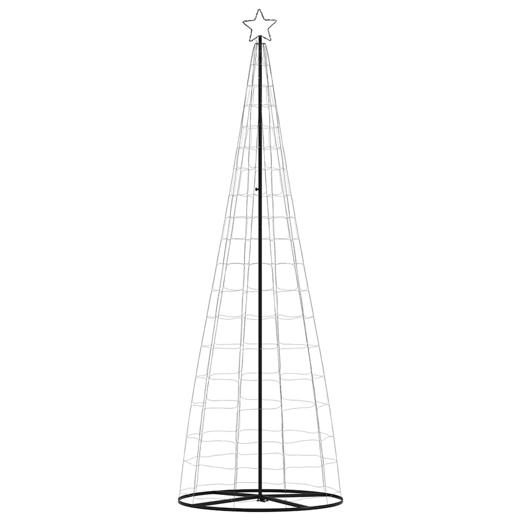 LED Juletre 550 LEDs Kald Hvit 304 cm