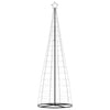 LED Juletre 550 LEDs Kald Hvit 304 cm