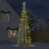 LED Juletre 1534 LEDs Varm Hvit 503 cm