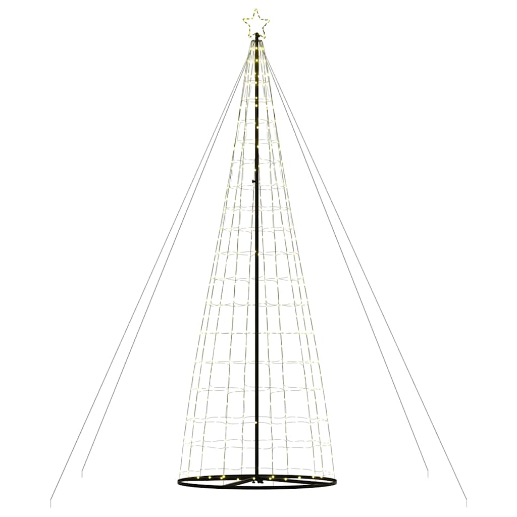 LED Juletre 1534 LEDs Varm Hvit 503 cm