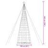 LED Juletre 1534 LEDs Varm Hvit 503 cm
