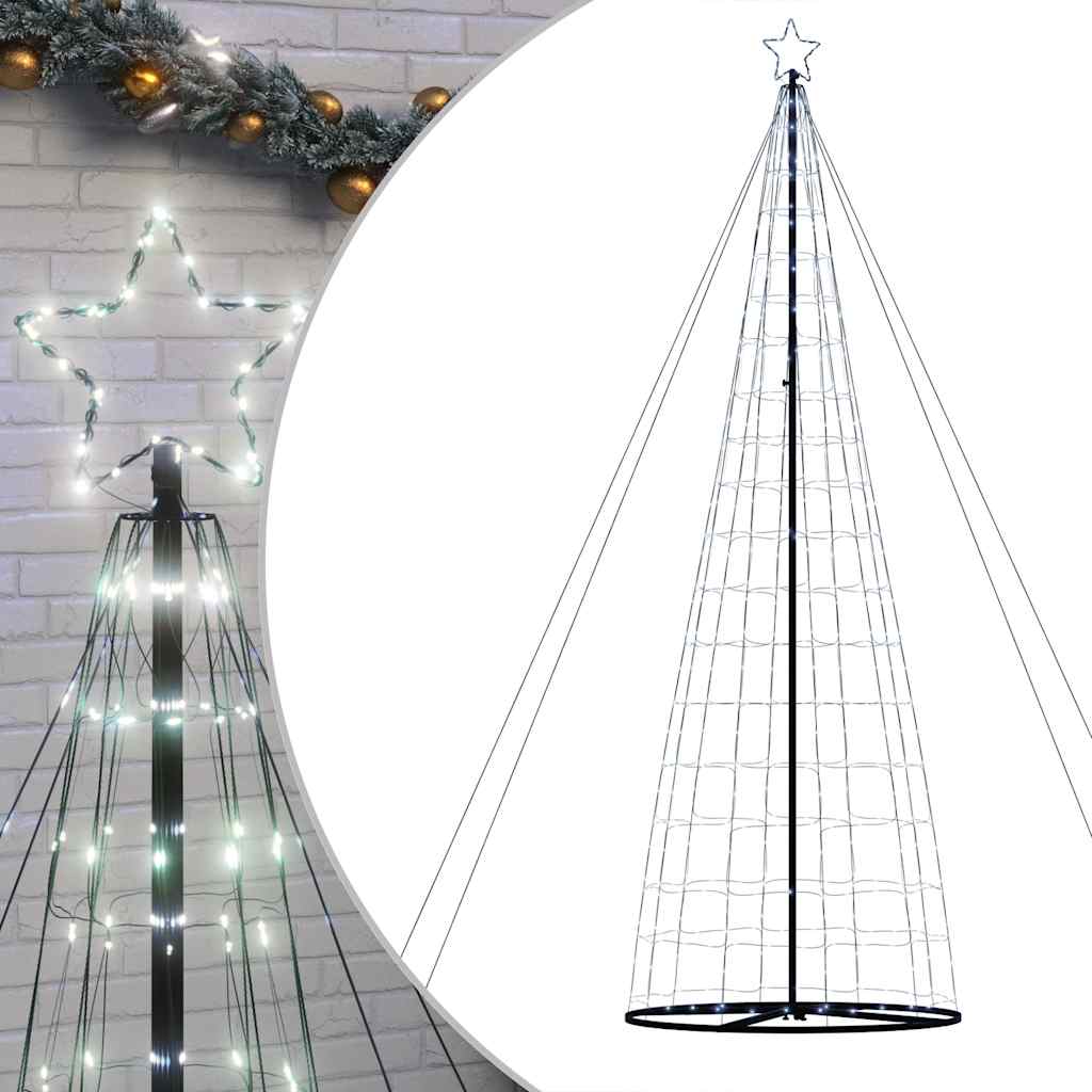 Juletre lyskjegle 1534 LED kaldhvit 503 cm