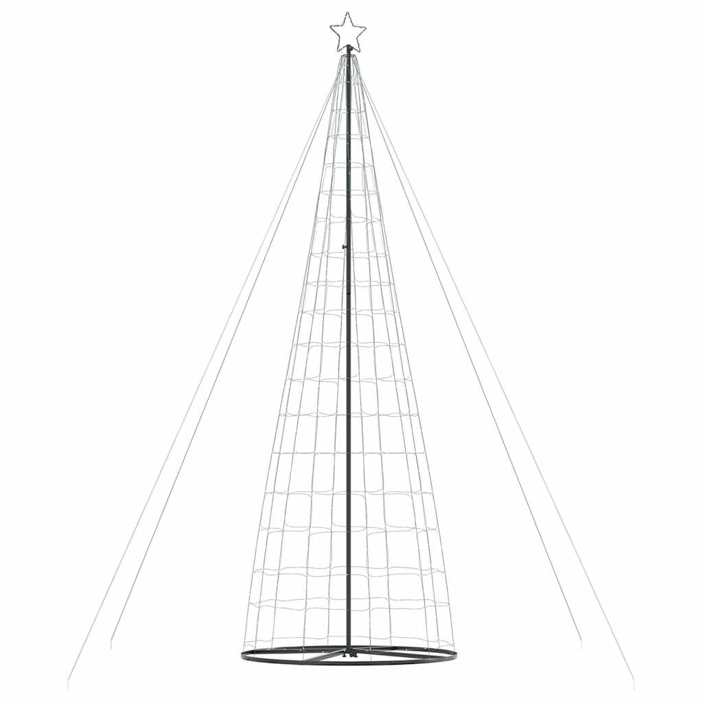 Juletre lyskjegle 1534 LED blå 503 cm