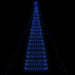 LED Juletre 1534 LEDs Blå 500 cm vidaXL