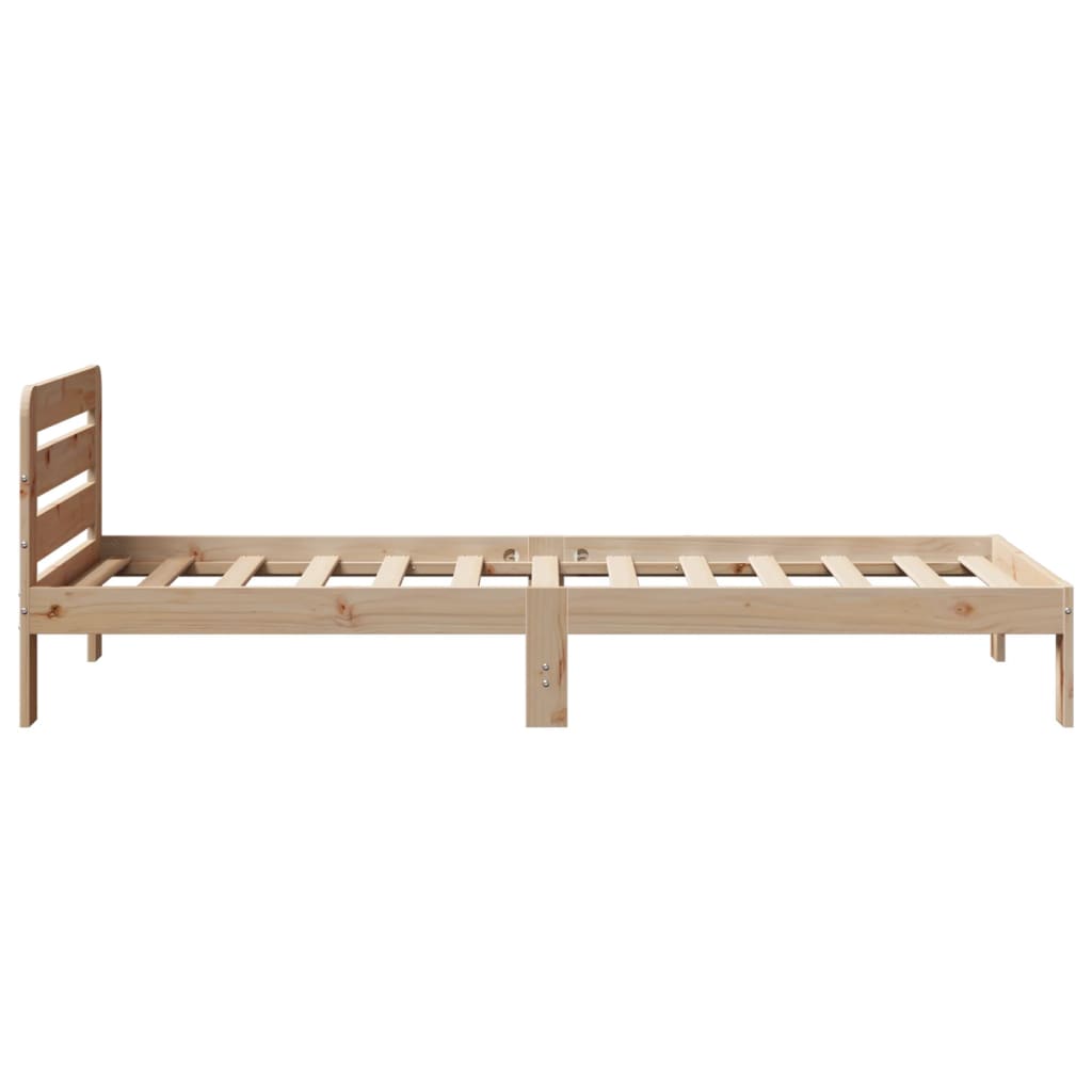 Sengeramme uten madrass 90x200 cm heltre furu