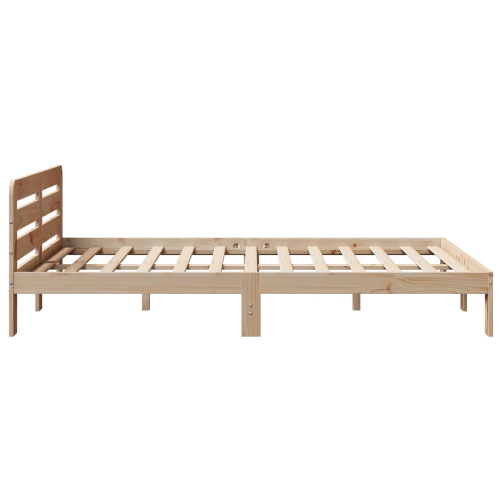 Sengeramme uten madrass 160x200 cm heltre furu