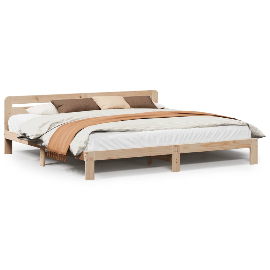 Sengeramme uten madrass 180x200 cm heltre furu