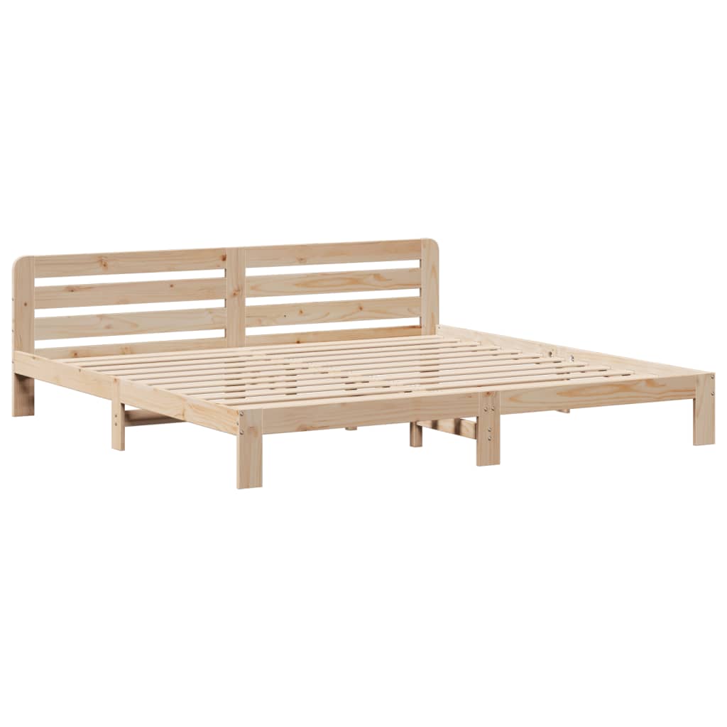 Sengeramme uten madrass 180x200 cm heltre furu
