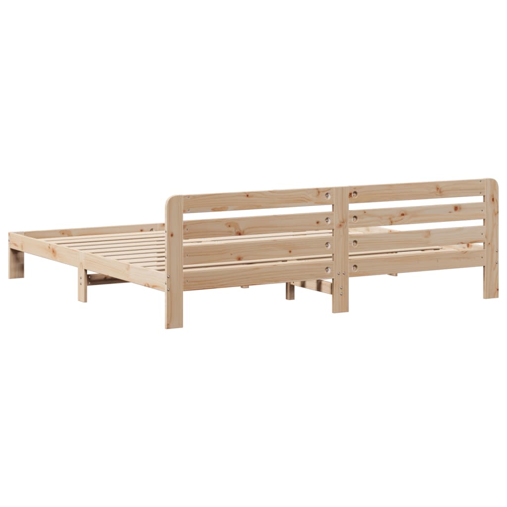 Sengeramme uten madrass 180x200 cm heltre furu