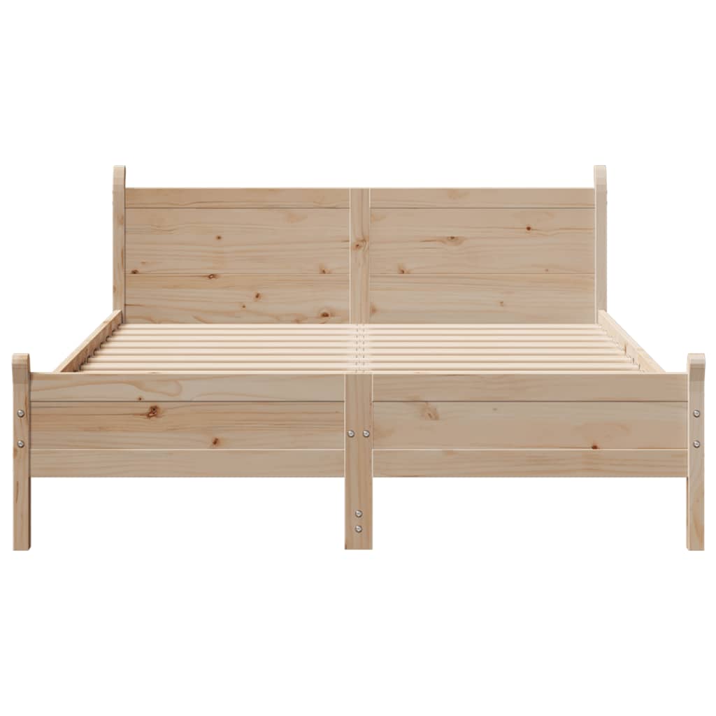 Sengeramme uten madrass 120x190 cm heltre furu