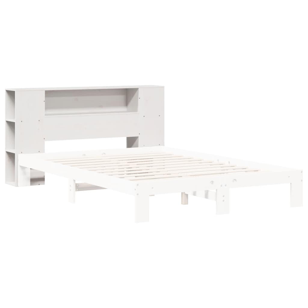 Hodegavl med oppbevaring hvit 140 cm heltre furu