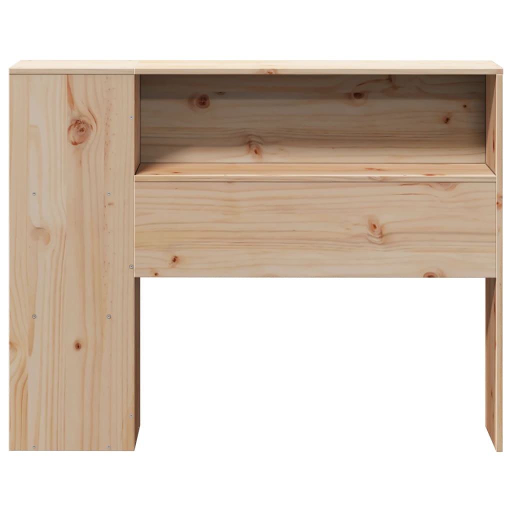 Hodegavl med oppbevaring 75 cm heltre furu