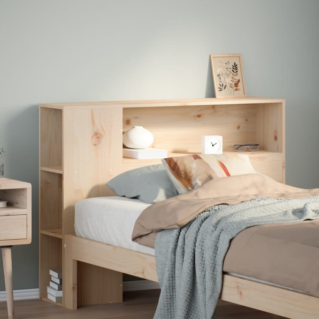 Hodegavl med oppbevaring 75 cm heltre furu