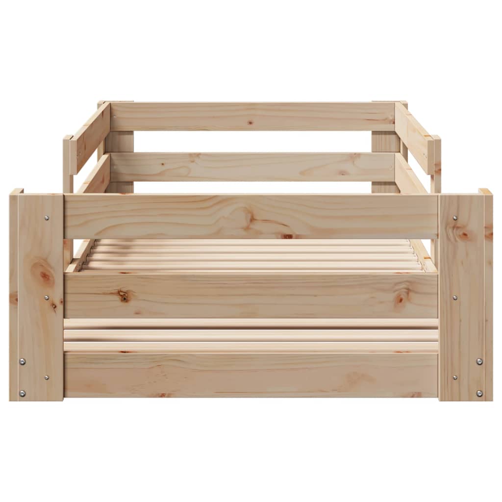 Sengeramme uten madrass 75x190 cm heltre furu