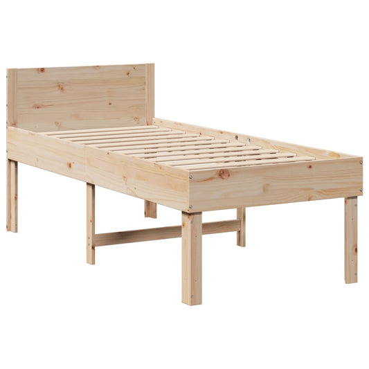 Sengeramme uten madrass 75x190 cm heltre furu