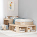 Nattbord med skrivebord 222x107x75 cm heltre furu