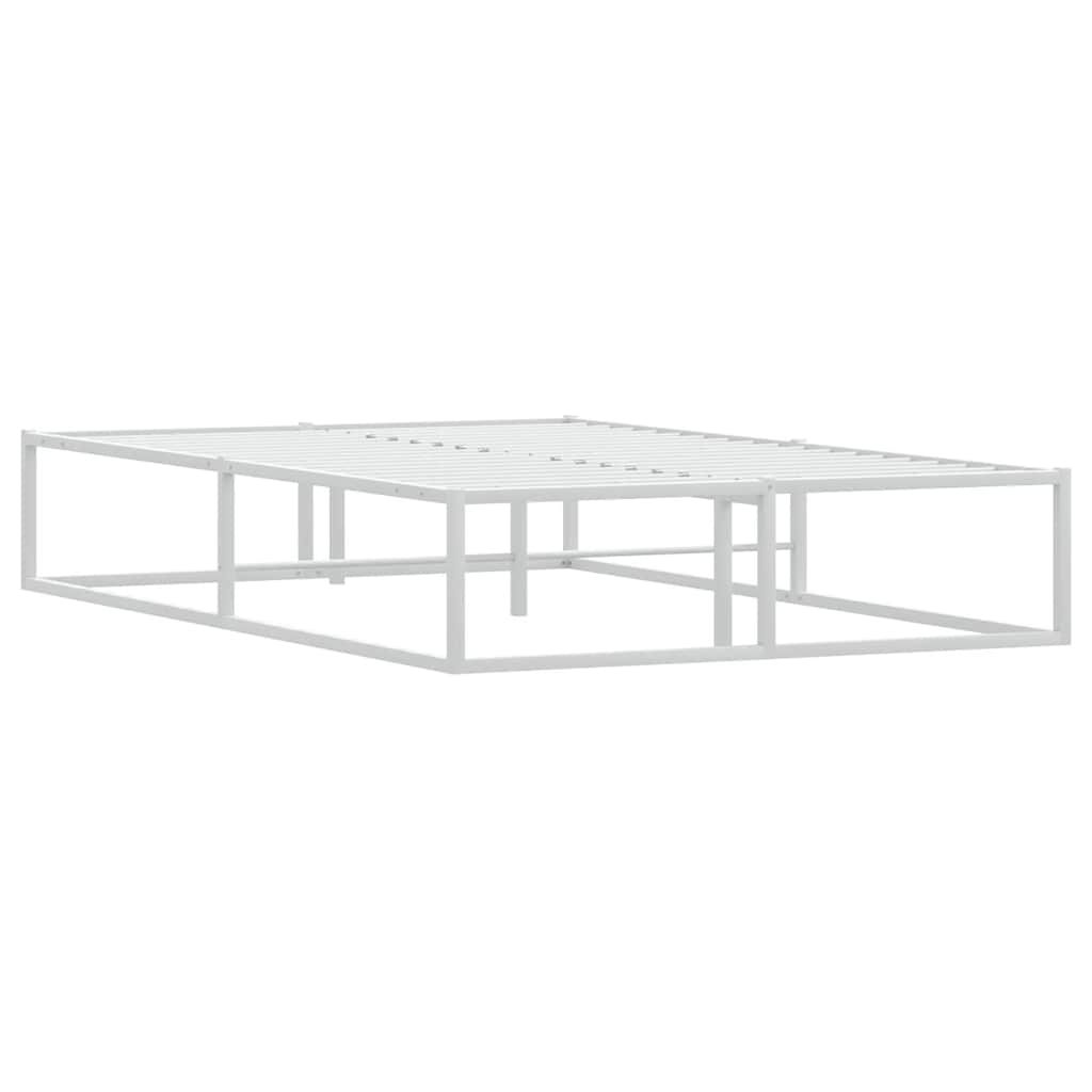 Sengeramme uten madrass hvit 120x200 cm