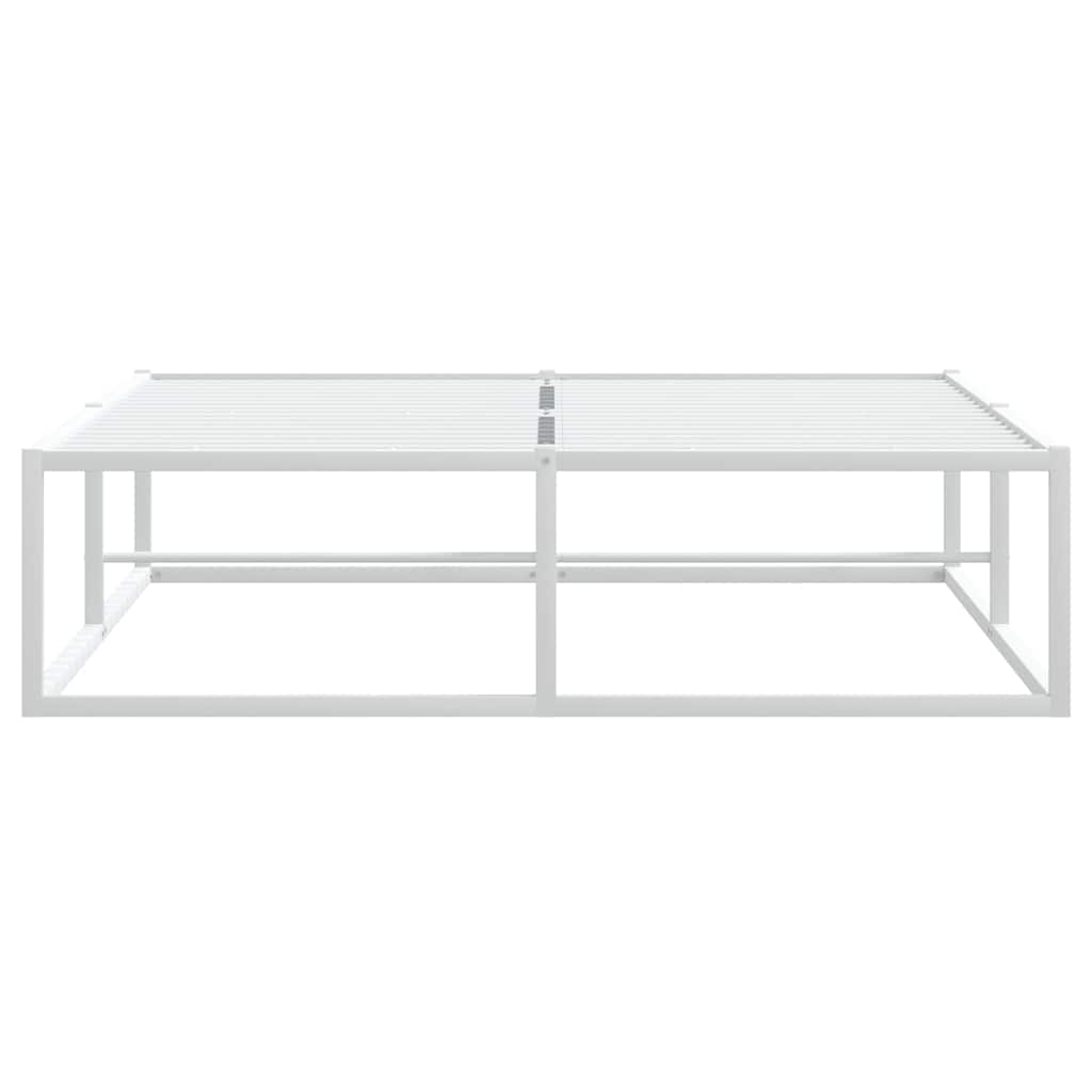 Sengeramme uten madrass hvit 120x200 cm