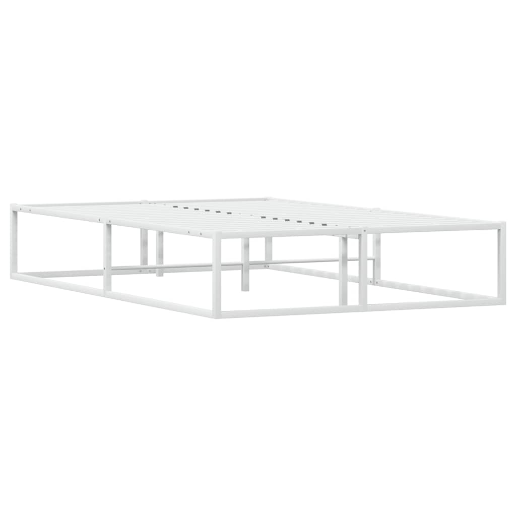 Sengeramme uten madrass hvit 120x200 cm
