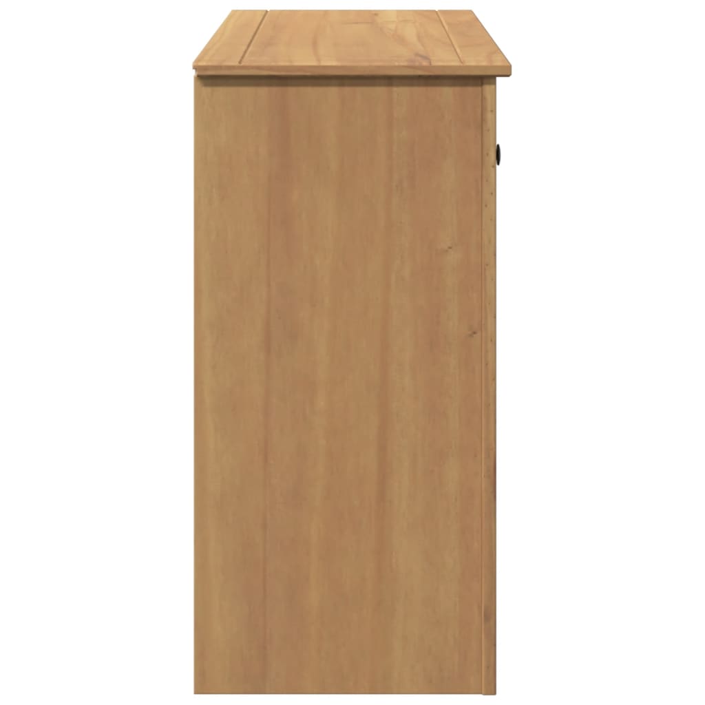 Skjenk med skuffer PANAMA 93x40x80 cm heltre furu