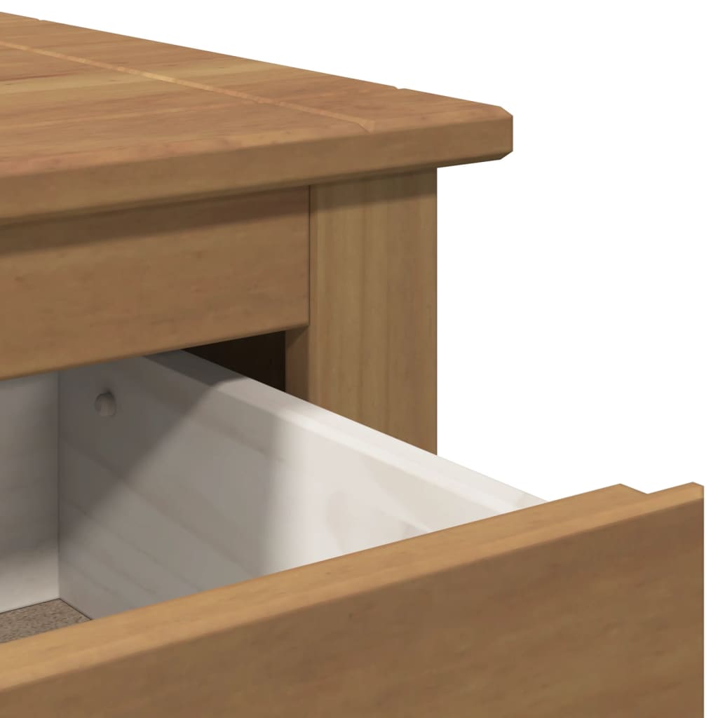 Skjenk med skuffer PANAMA 93x40x80 cm heltre furu