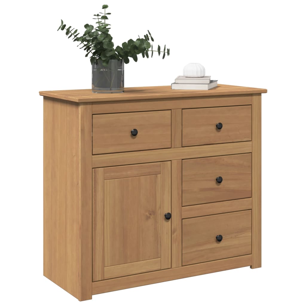 Skjenk med skuffer PANAMA 93x40x80 cm heltre furu