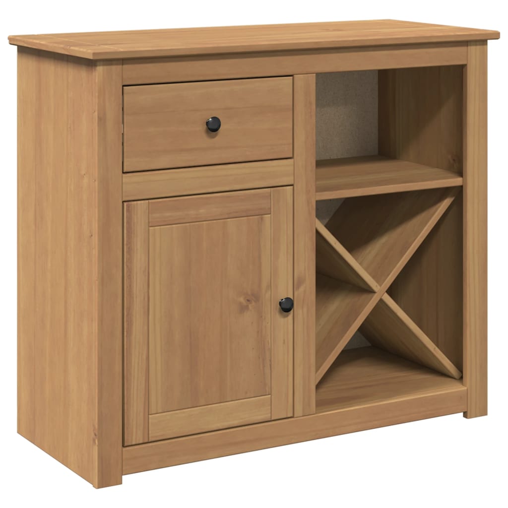 Skjenk med skuffer PANAMA 93x40x80 cm heltre furu