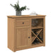 Skjenk med skuffer PANAMA 93x40x80 cm heltre furu