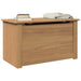 Putekasse med lokk PANAMA 79x42x46 cm heltre furu