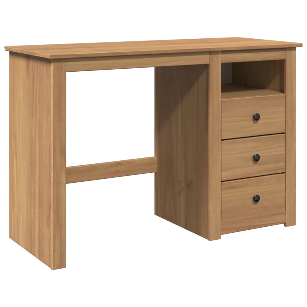 Skrivebord PANAMA 112x45x75 cm heltre furu