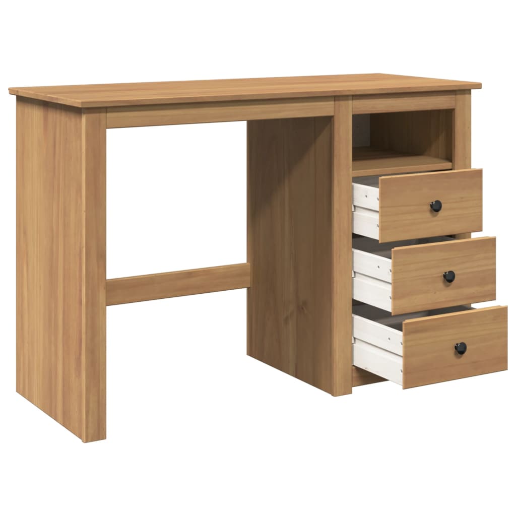 Skrivebord PANAMA 112x45x75 cm heltre furu